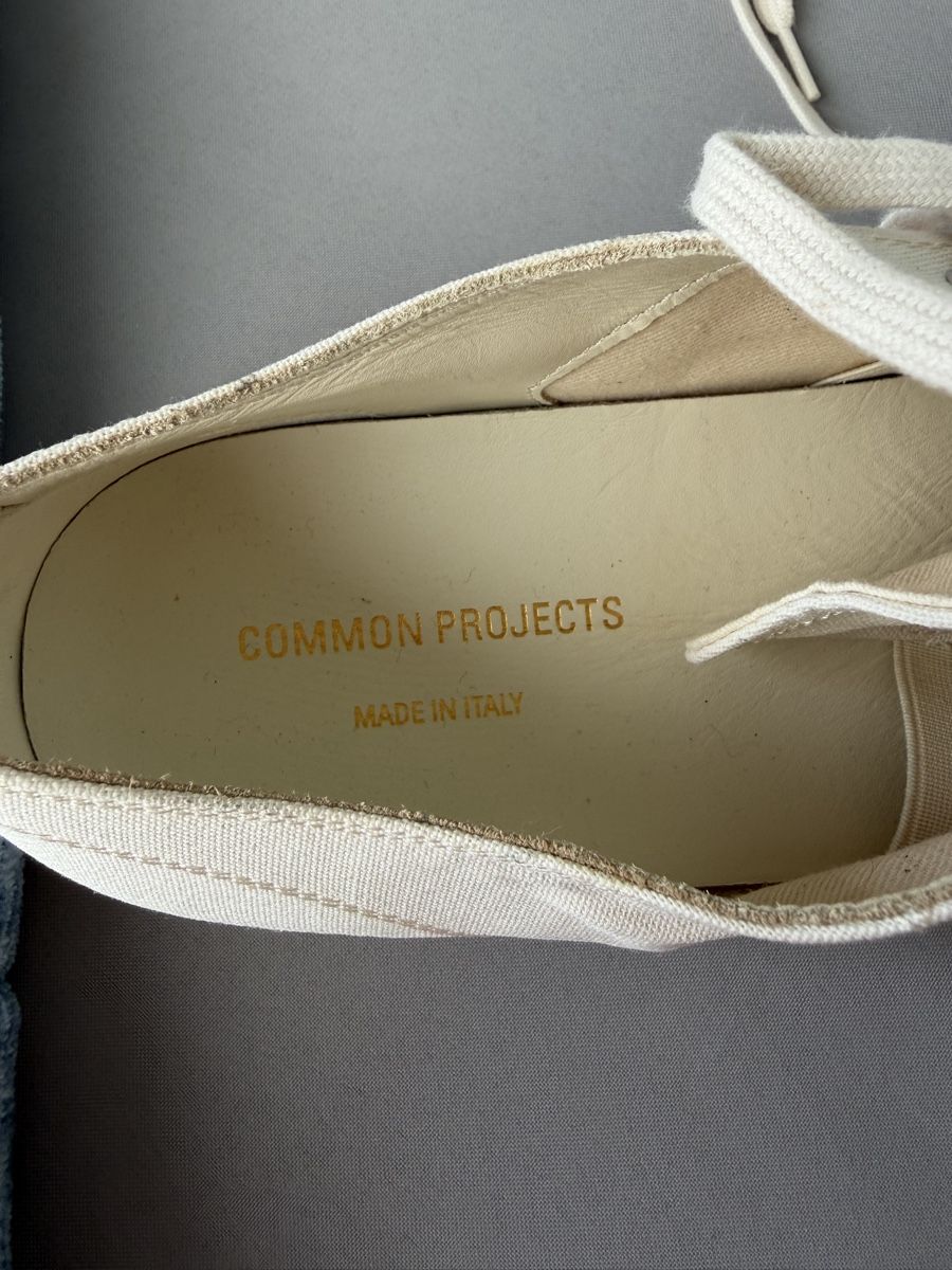 Chaussures hommes: Canvas-Sneakers COMMON PROJECTS gr 43 – D'occasion à St.Gallen par bubo2008 1