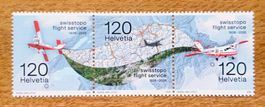 SUISSE HELVETIA neuf** 2026 triptyque service vol Swisstopo