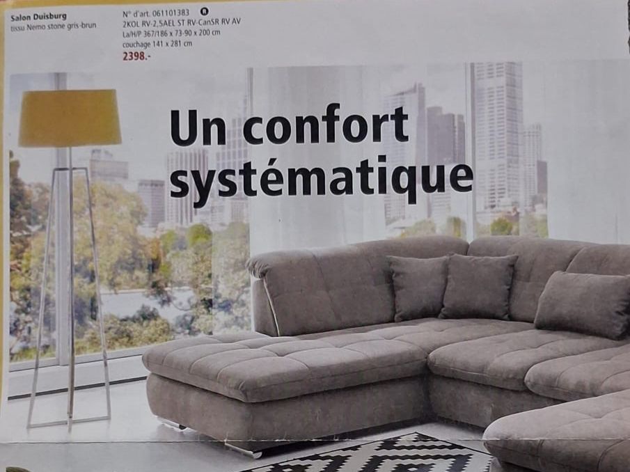 Divani: Grand canapé familial – Usato da Lausanne venduto da lae_c5zc 3