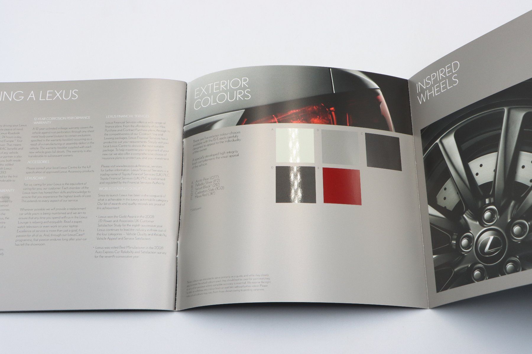 Lexus Documents: Lexus IS F 2008 Prospekt – D'occasion à Bühl b.Aarberg par Collectorpassions 8