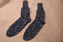 Handgestr Wollsocken Gr: 40    (424-)