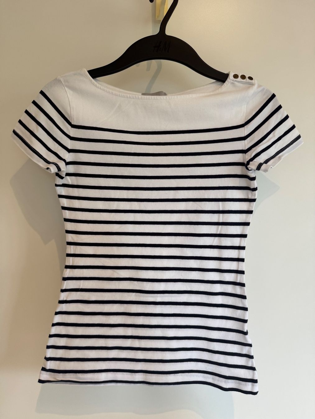 H&M T-Shirts: T shirt à rayures - H&M – Gebraucht aus Denens von sar_5wlm