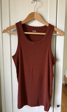 COS Tanktop rostrot Grösse M