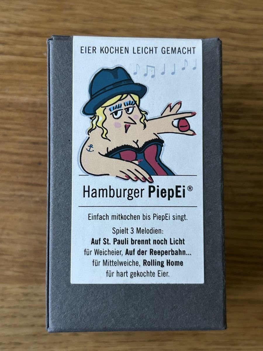 Elettrodomestici da cucina: Neu PiepEi Edition - Der singende Eierkocher mit Melodien! – Nuovo e nell'imballaggio originale da möhlin venduto da Caja1 1