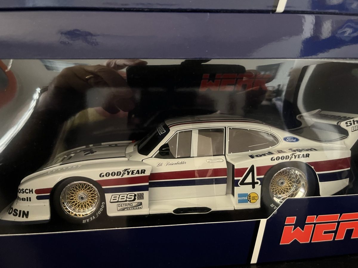 Ford Modellini d'auto: Ford Capri Turbo Gr.5 Nr.4.  1:18 – Nuovo e nell'imballaggio originale da Rümlang venduto da Papamoll4