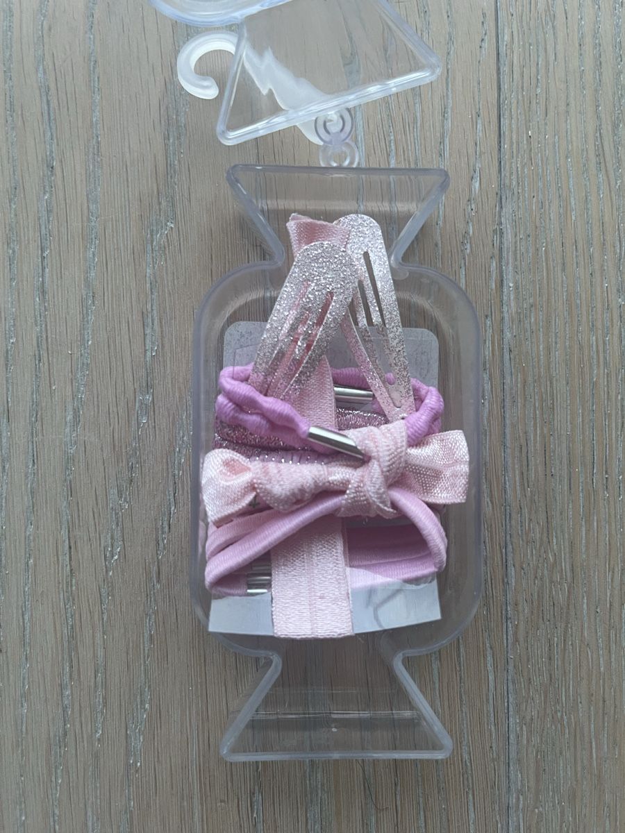 Haarschmuck: Neues Mädchen Haar-Set rosa Schleifen Spangen – Neu und originalverpackt aus Meilen von Golfer04 3
