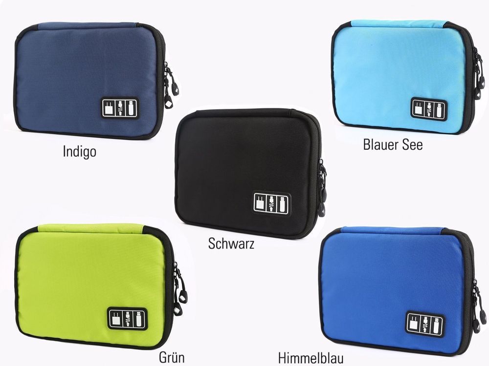 Kabel Organizer Tasche Wasserdicht - Elektronik Zubehör Aufbewahrung 28x21cm