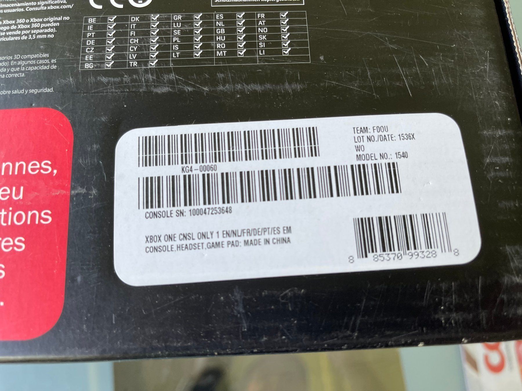 Microsoft Console: Xbox One 1 TB Hybrid Festplatte – Usato da Arisdorf venduto da comestibles 7