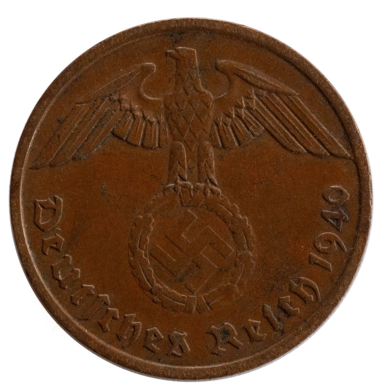 Tutti le monete: Deutschland - 2 Reichspfennig - 1940 - A – Usato da Rotkreuz venduto da num_6343 1