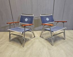 Set Astron Marine Deckstuhl, Alu Klappstuhl Campingstuhl