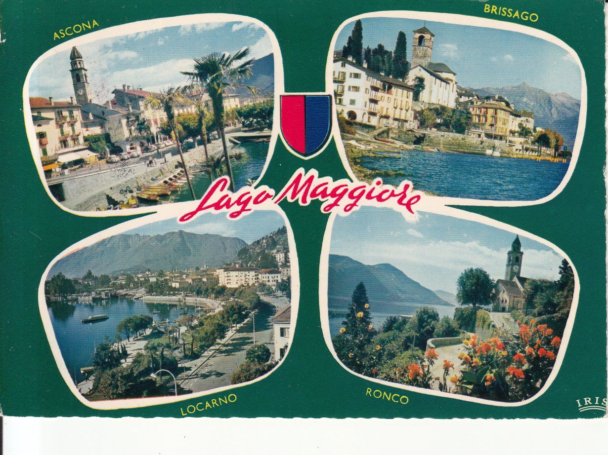 Cartoline postali: Lago Maggiore 1965 – Usato da Bürglen TG venduto da StampGraf