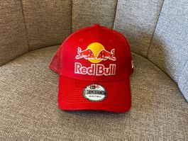Red Bull Cap rot mit Logo - gestickt, hochwertig - neu