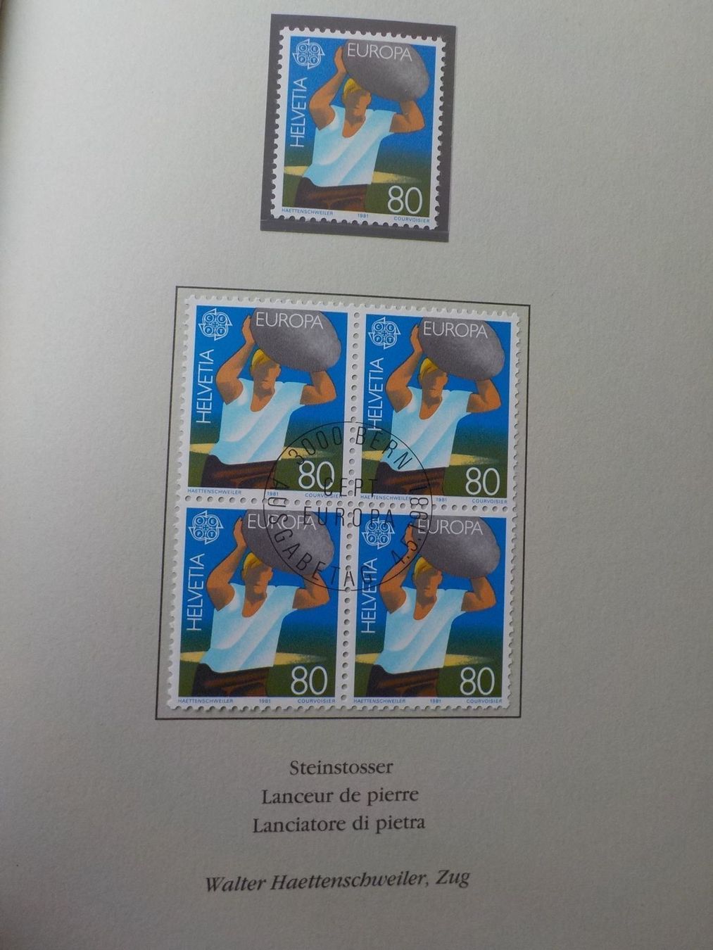 Tutti i francobolli: 1981, Sonderm.I+II+Stanser+Pro Aero+EU – Nuovo (secondo la descrizione) da Muri b. Bern venduto da Ricardoverkauf 7