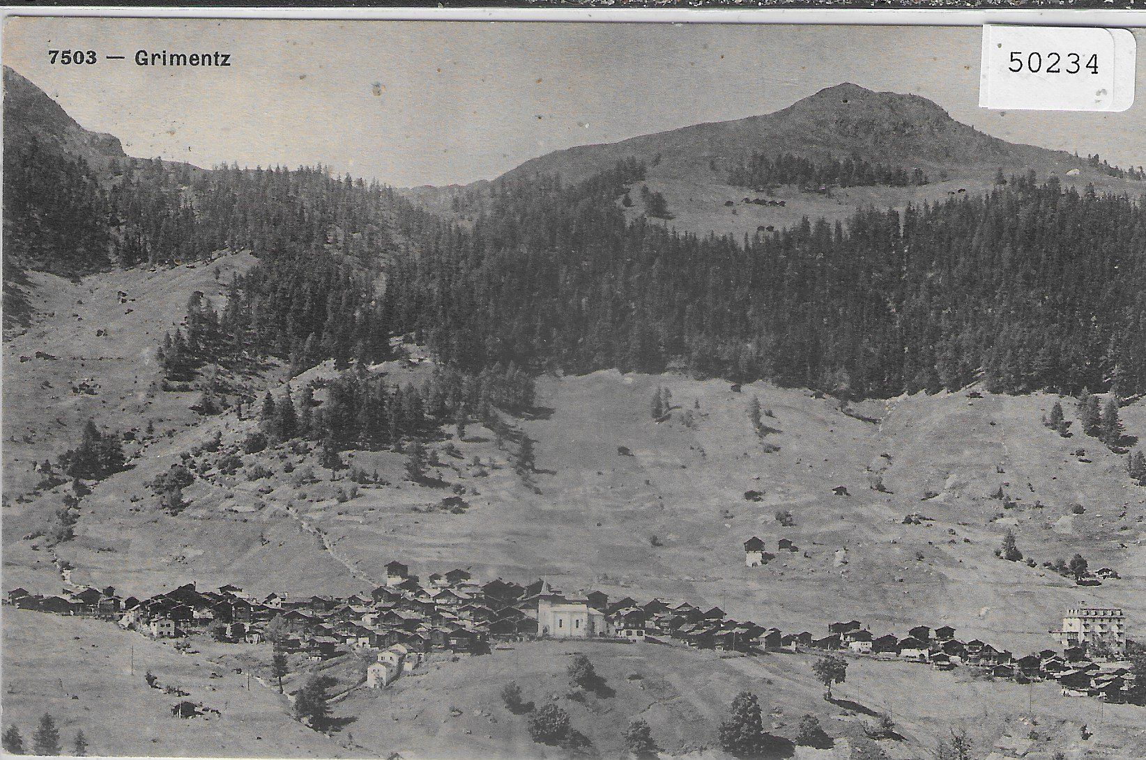 Ansichtskarten: Grimentz - Vue generale – Gebraucht aus Ettingen von Kartenplanet