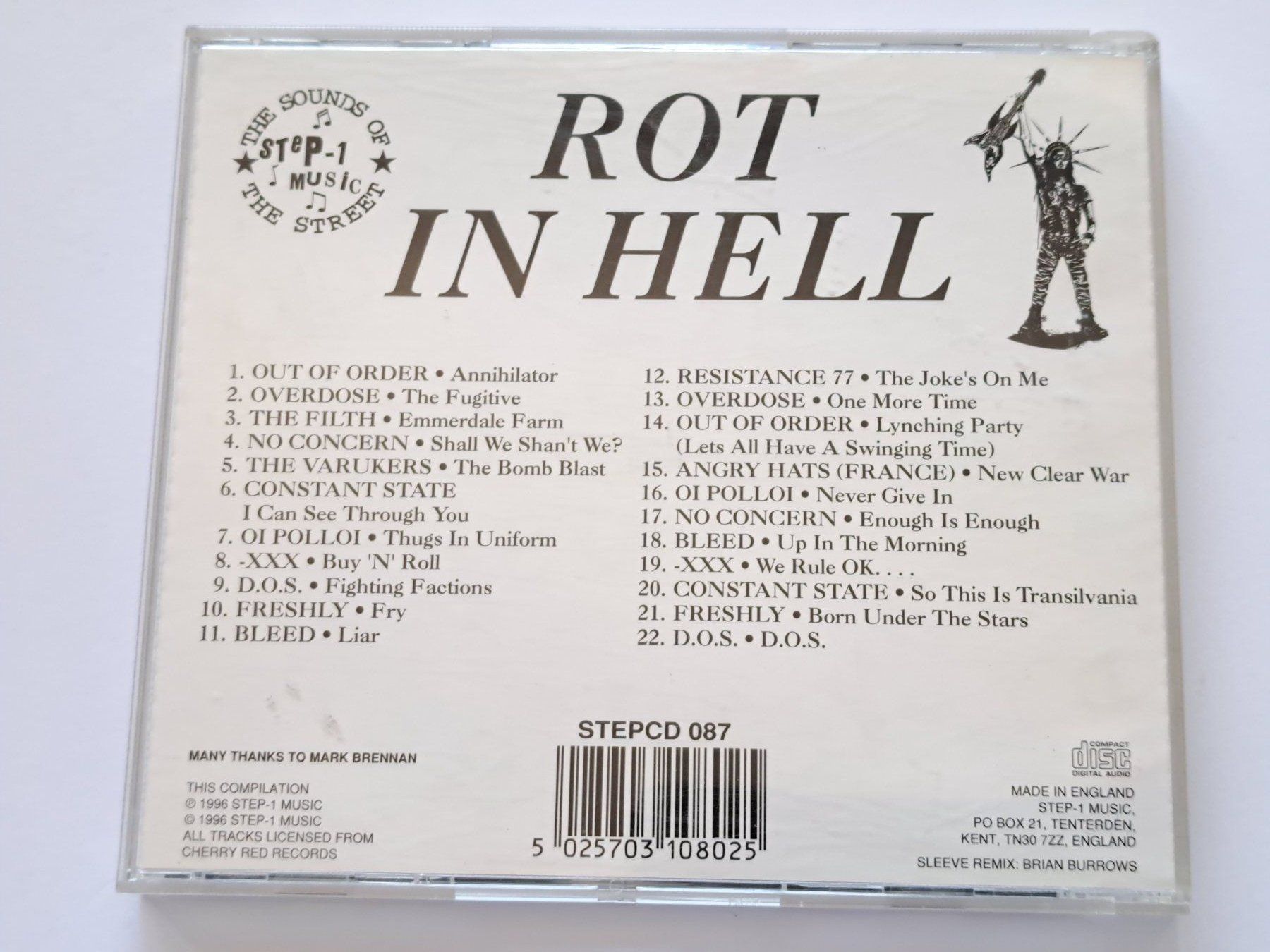 CDs: CD Rot in Hell ( Punk Compilation ) – D'occasion à Pully par bro_n52j 1