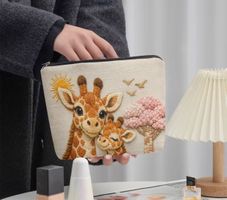 Nessesaire-Kosmetiktasche-Etui-Kulturbeutel-Giraffe