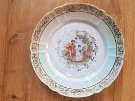 antiker Porzellan Teller Oscar Schlegelmilch 19cm