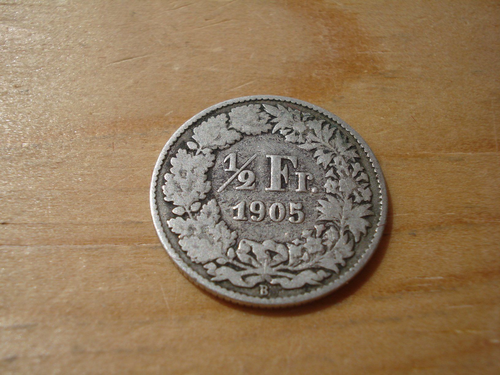 Toutes les monnaies: (D2) 1/2 Franken 1905 – D'occasion à Erlach par Net-Coins