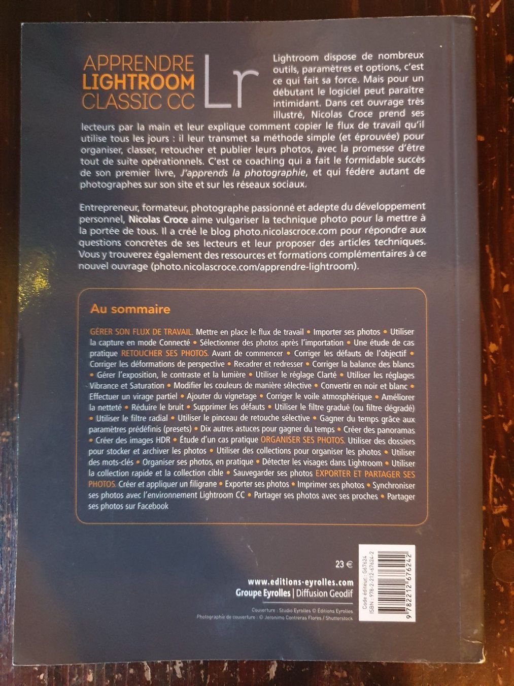 Libri: Nicolas Croce: "Apprendre Lightroom Classic CC" – Usato da Valangin venduto da Kbleuer 1
