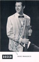 Silvio Francesco 1927-2000 Autogramm signiert Foto 9x14cm