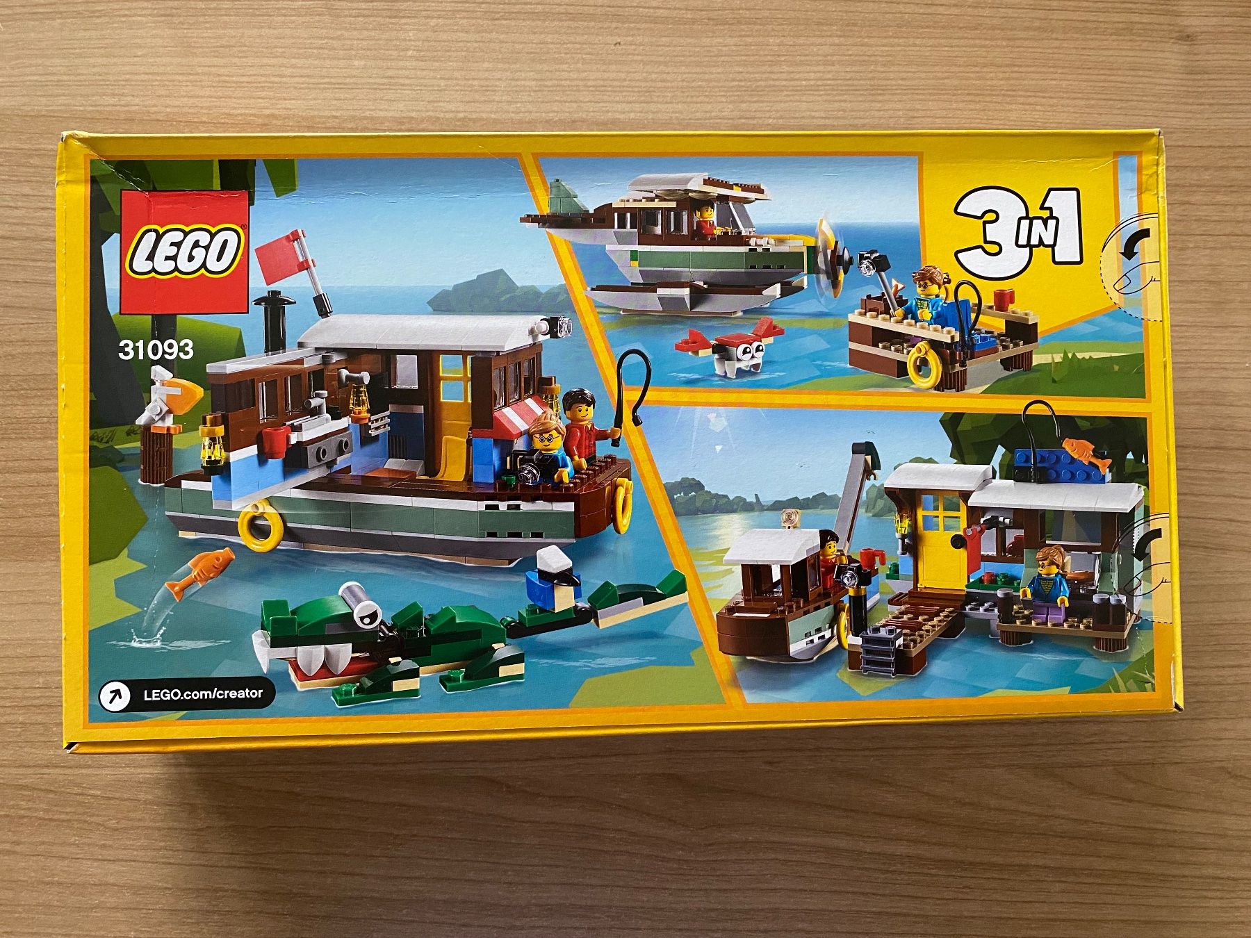 Lego Kit di costruzioni: 💥LEGO Creator 31093 Hausboot NEU – Nuovo e nell'imballaggio originale da Galgenen venduto da Krdshop 1