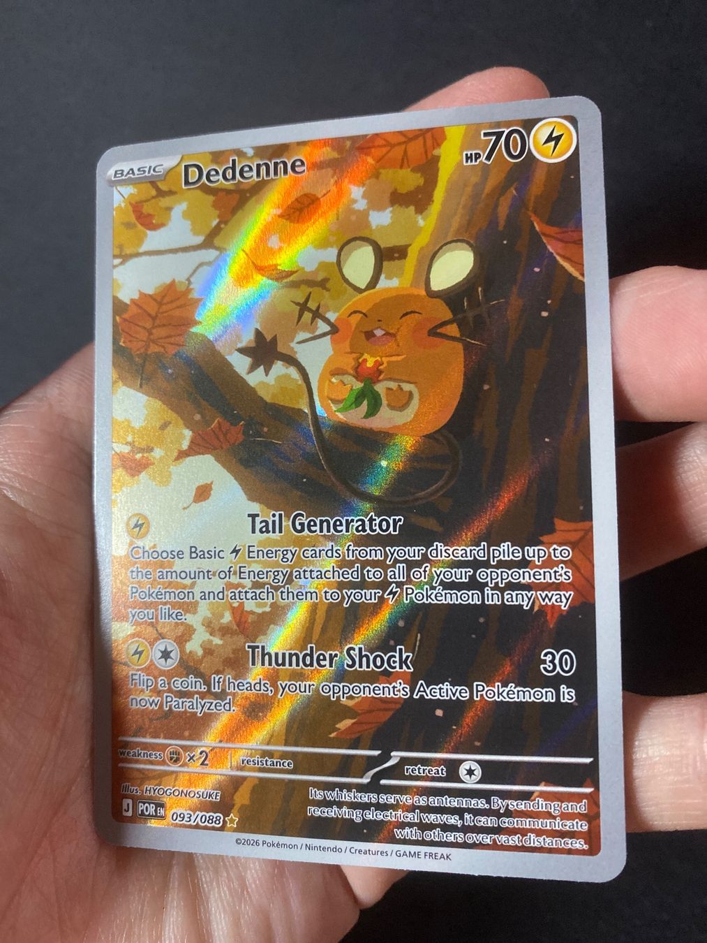 Pokémon Carte collezionabili: Dedenne 93 - Illustration Rare - Perfect Order - EN – Nuovo (secondo la descrizione) da Hausen AG venduto da Shrade 2