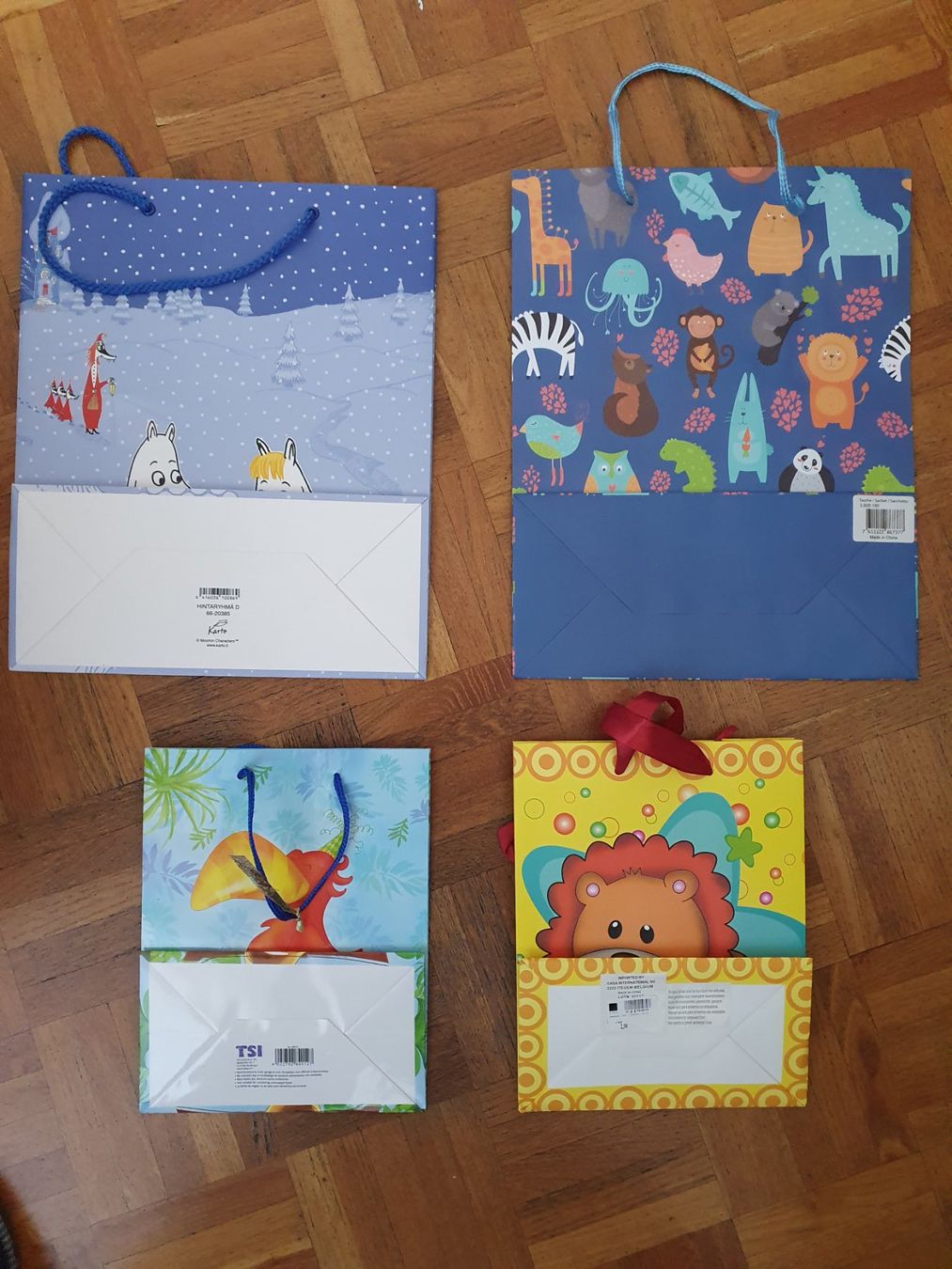 Borse: 4 Papiertragetaschen, Geschenktaschen, wie Neu! – Nuovo (secondo la descrizione) da Genève venduto da sve_kk28 1