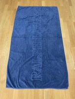 Grande serviette de bain Ralph Lauren bleue (165 cm × 90 cm)