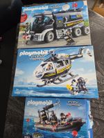 Playmobil City Action 3er Set Polizei Swat 9360 9362 9363 