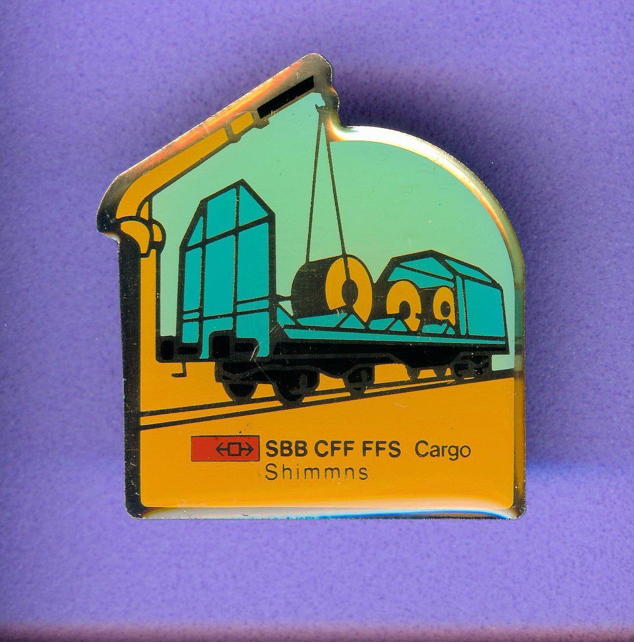 SBB/CFF/FFS Placchette & Badge: SBB CFF FFS  Cargo  Shimmns – Usato da Winterthur venduto da Sammleroase