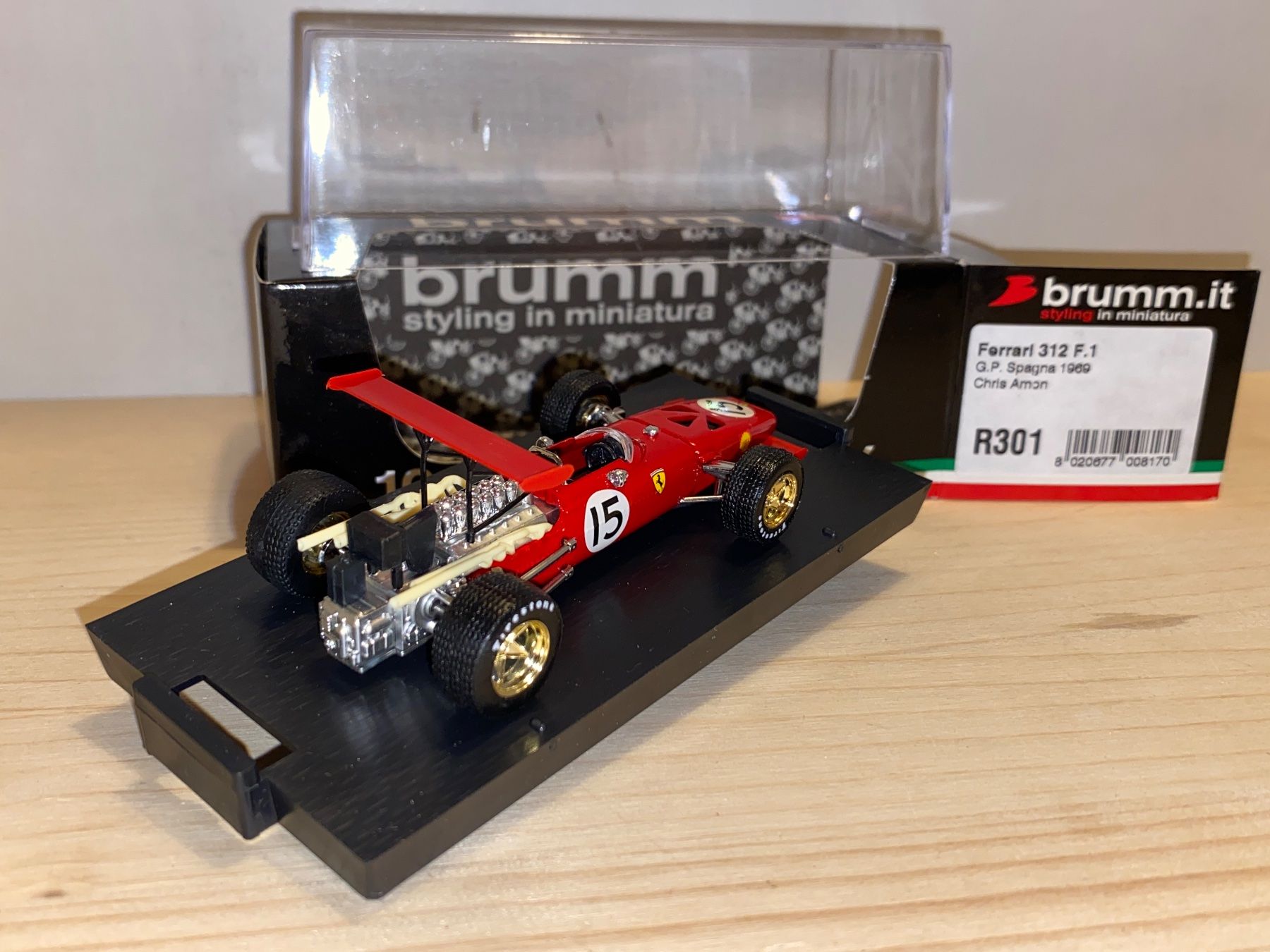 Ferrari Modellautos: F1 Ferrari 312 C. Amon 1/43 GP Spagna 1969 – Neu (gemäss Beschreibung) aus Wohlen AG von PrivatSammlung 1