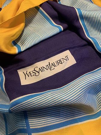 Yves Saint Laurent original Seidenfoulard