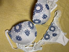 Calzedonia chic set di pizzo-85B-M/L-nuovo