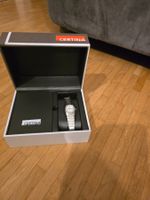 Certina Damen Uhr, Edelstahl/Gold, mit echte Diamanten