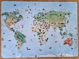 Spielteppich Welt