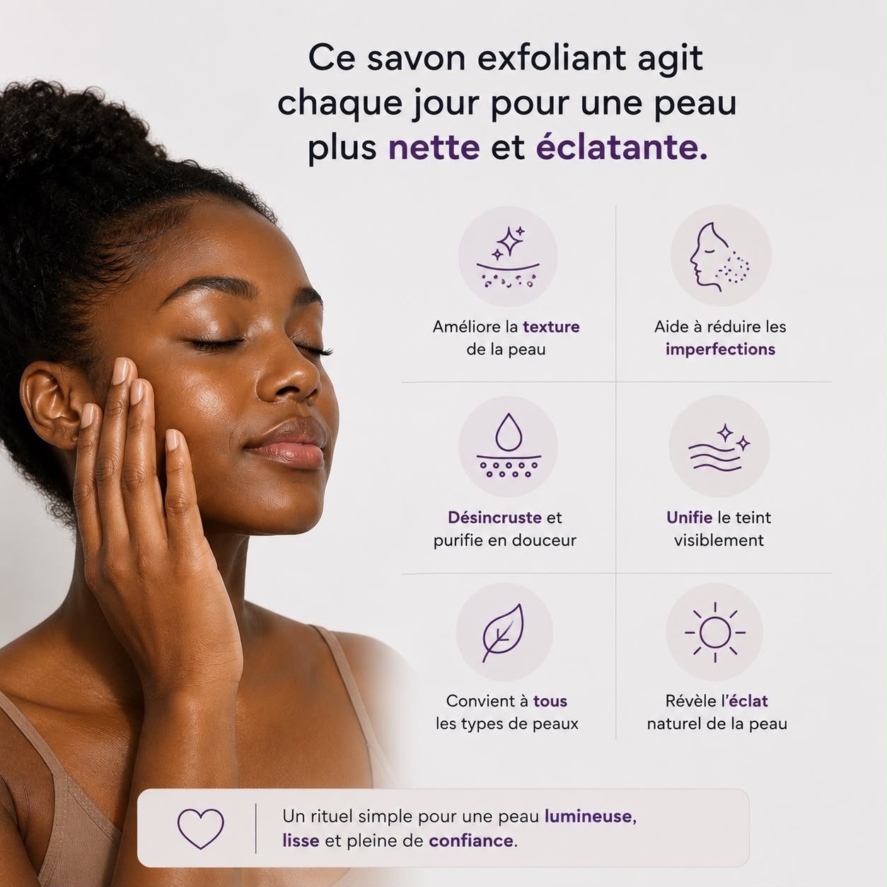 Gesichtspflege: savon exfoliant visage et corps – Gebraucht aus Genève von tch_dw9w 3