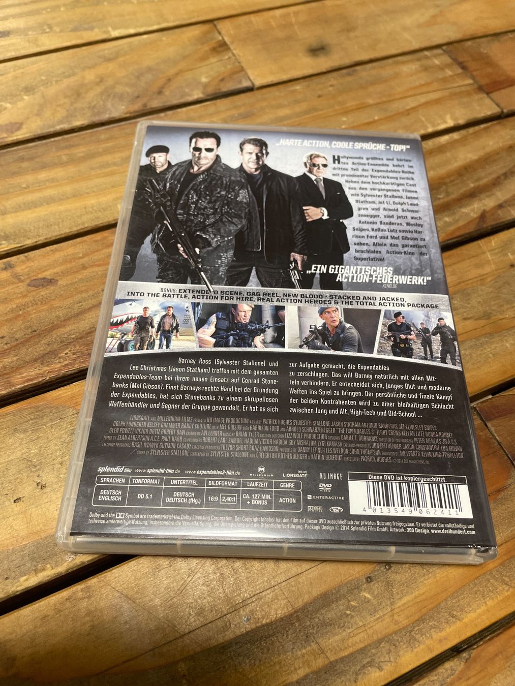 Tutti i DVDs: DVD the expendables 3 (allemand) – Usato da moudon venduto da faucheur2 1