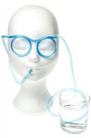 12er Pack Strohhalmbrille