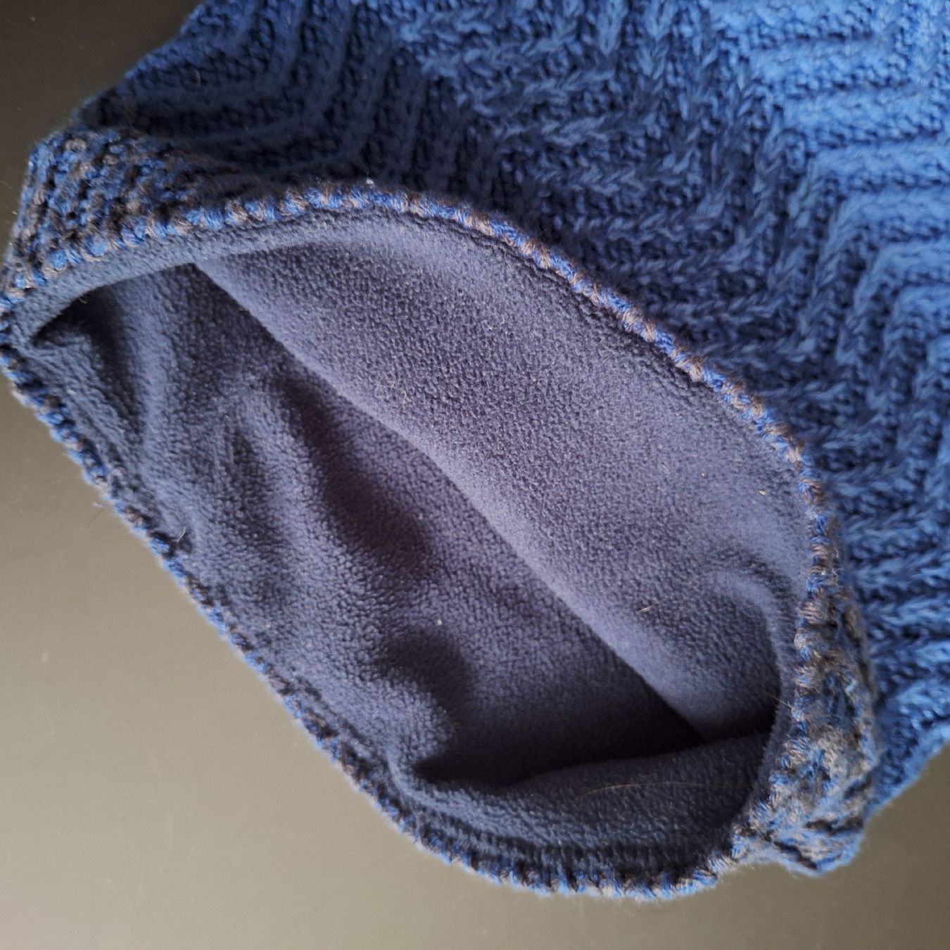 Altro abbigliamento per bambino: Warmer, blauer Loop-Schal mit Fleece-Innenfutter – Usato da Jegenstorf venduto da Cherry94 1
