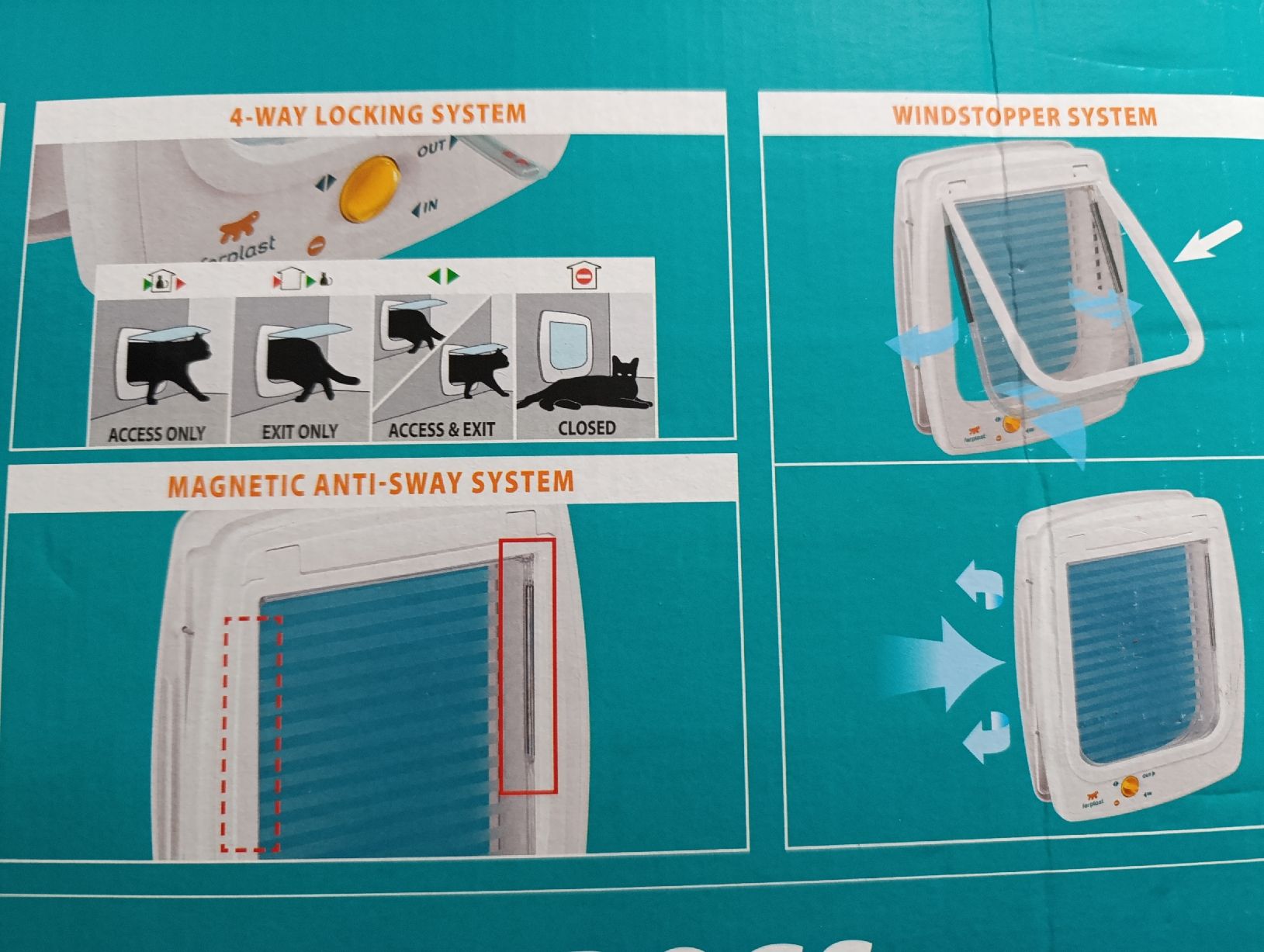 Gattaiole: ferplast Hunde Tür, Haustierklappe – Nuovo e nell'imballaggio originale da Krattigen venduto da Winnie12 6