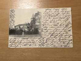 Alte Ansichtskarte Vernier, 1902, seltenes Sammlerstück