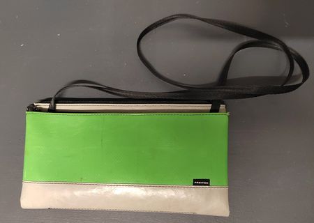 Freitag Clutch, Masikura, Top Zustand, Selten! grau/grün