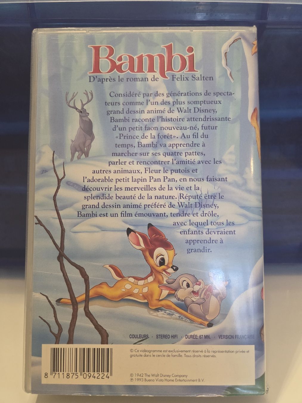 Tutti i VHS: VHS Titanic widescreen scellé + Bambi VF – Nuovo e nell'imballaggio originale da Genève venduto da mer_wj67 3