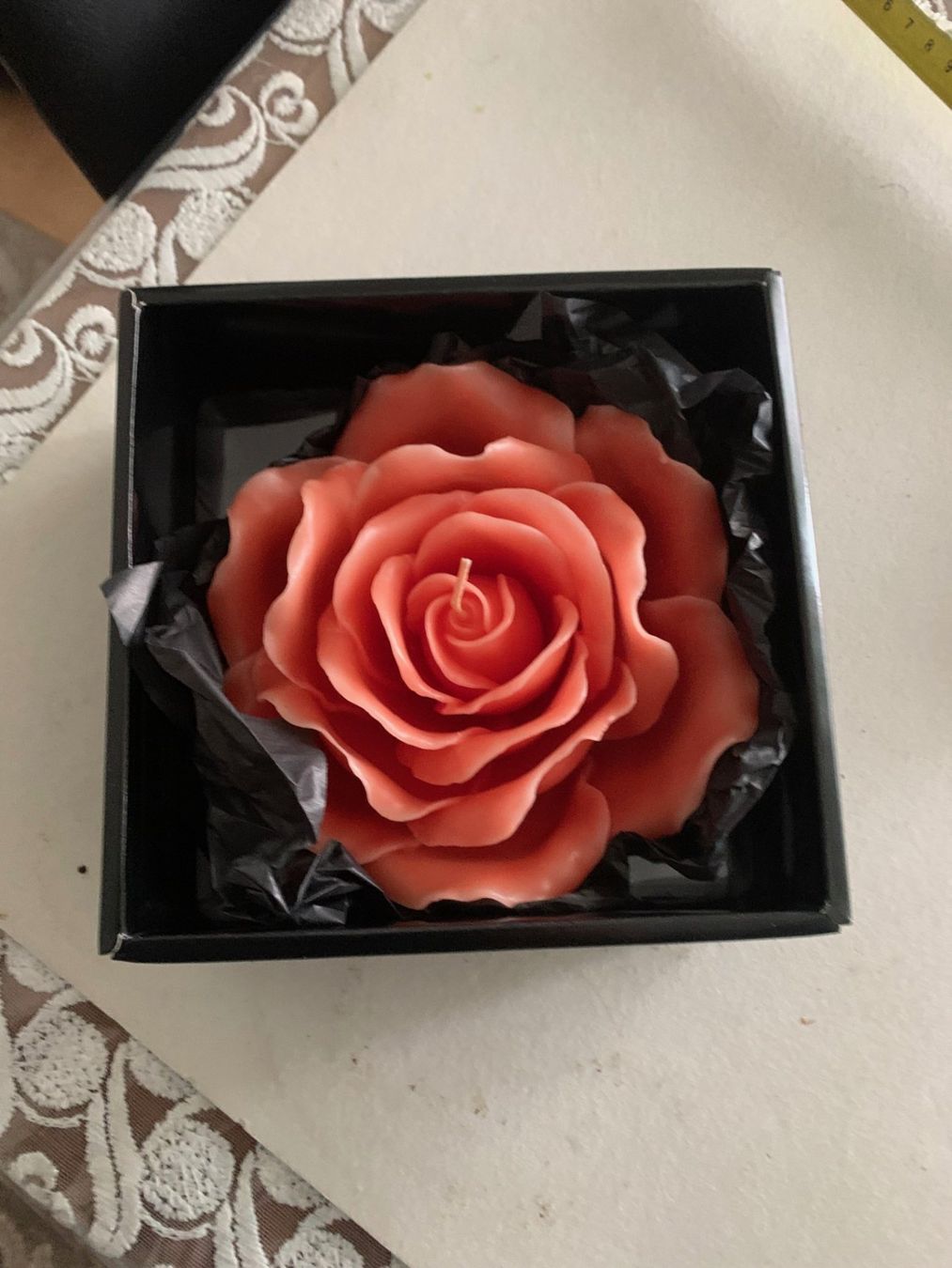 Partylite Candele: Handgefertigte Rose, Duftkerze, neu im Karton, Geschenkidee – Usato da Emmen venduto da newcar4you