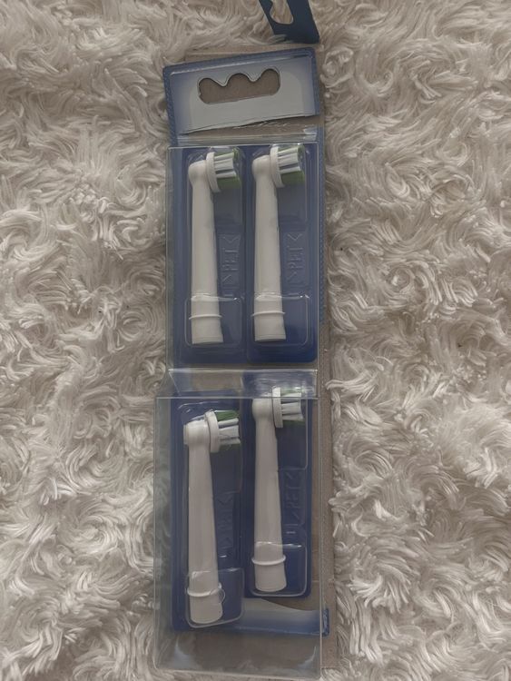 Lot De 4 Têtes De Rechange Pour Brosse à Dents électrique Oral-B - Compatibles - Neuves