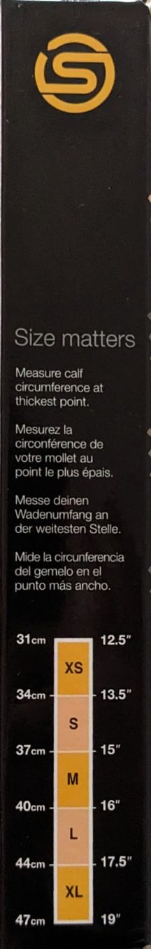Chaussettes: Skins Essentials Active Compression Socks - black, size S – Neuf avec emballage d'origine à Adliswil par hippophile 2