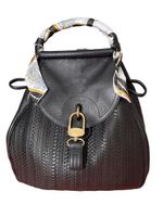 Delvaux Rucksack Toile de Cuir Vintage mit Tüchlein