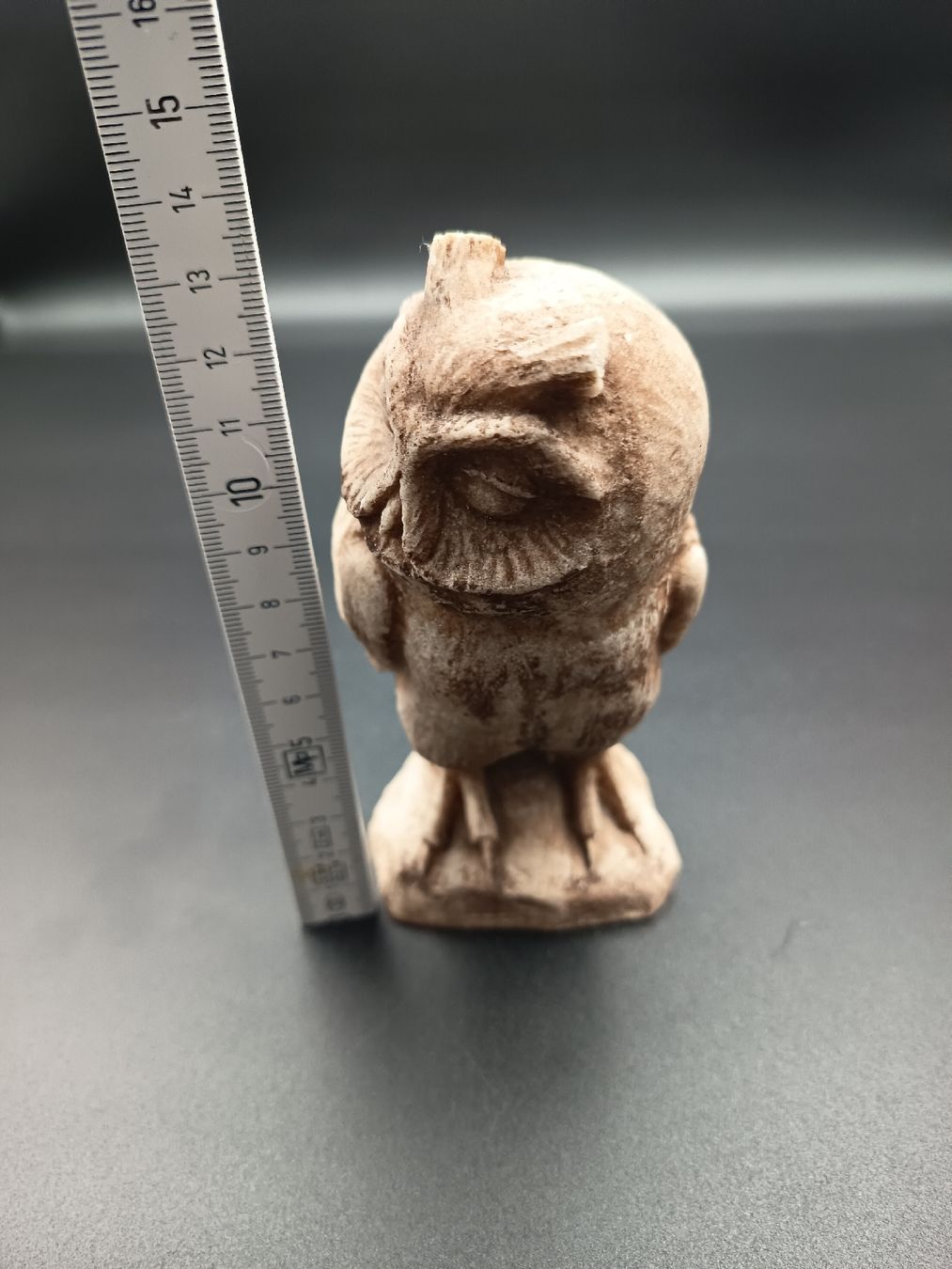 Figurines: Eulen Figur aus Steinoptik Material gebraucht  – D'occasion à Wangen b. Olten par crea_look 4