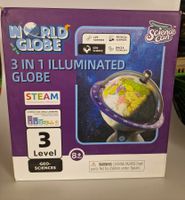 World Globe 3 in 1 Leuchtglobus,neu und originalverpackt