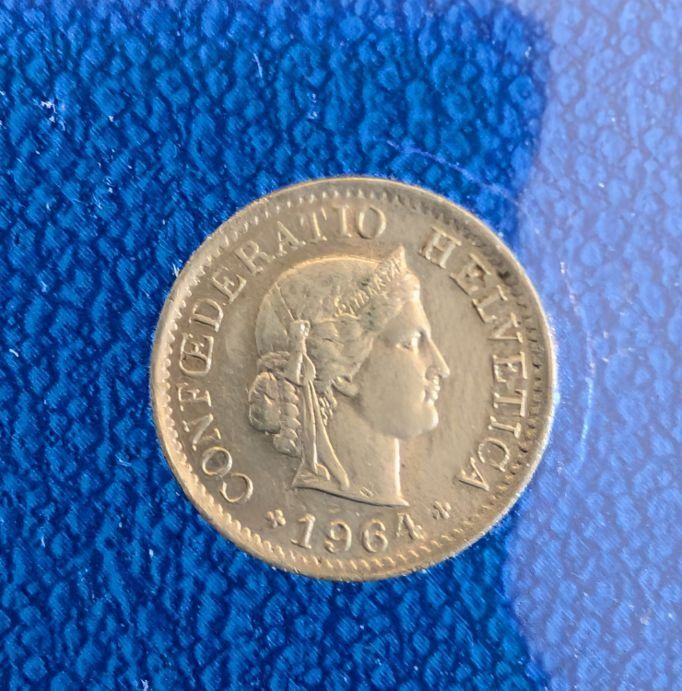 Tutti le monete: 5 Rappen 1964 – Usato da Arch venduto da coinsandmore